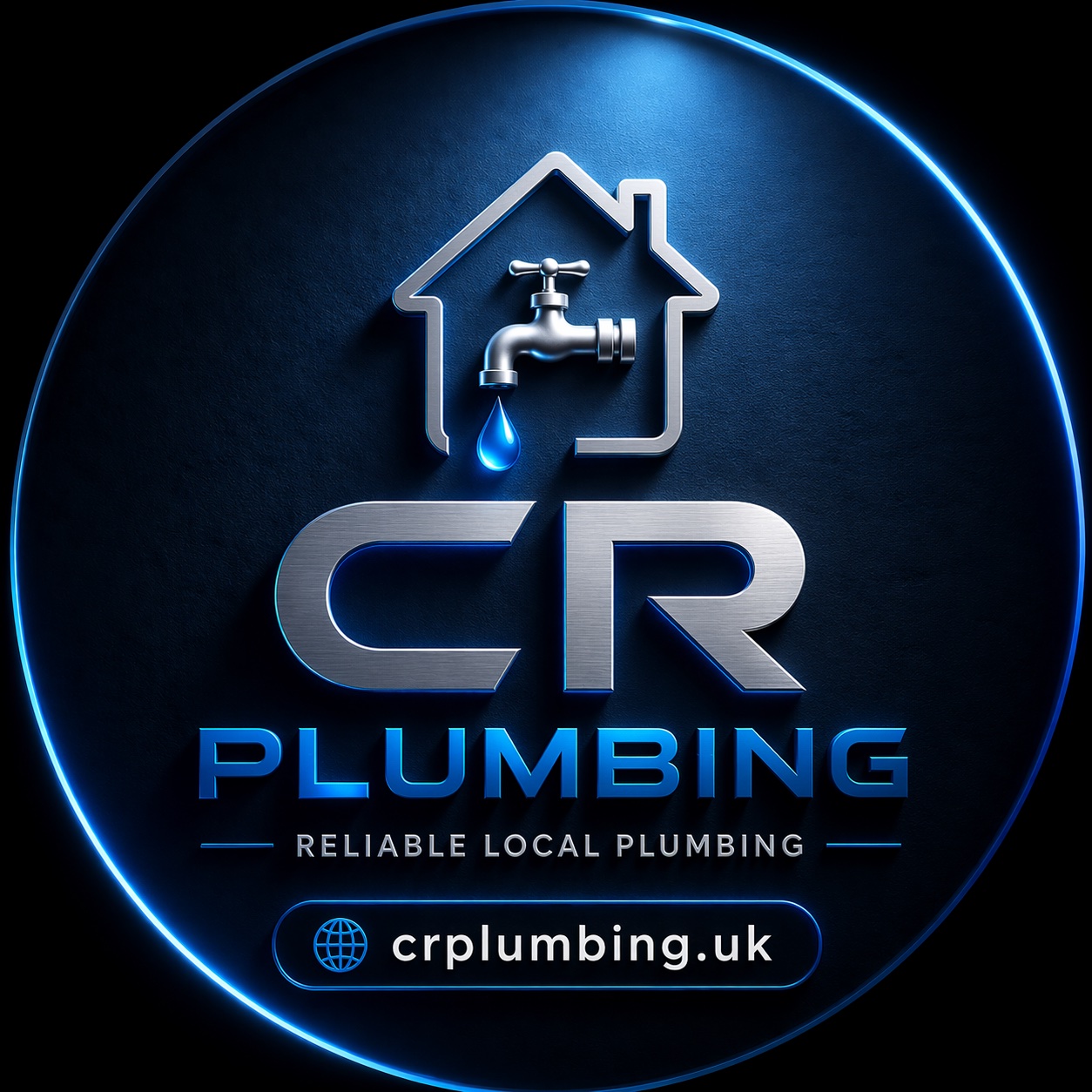 CR Plumbing logo
